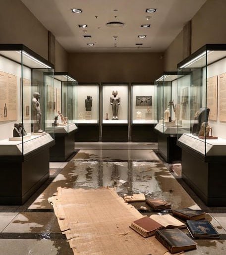  Луврда яна фавқулодда ҳодиса содир бўлди