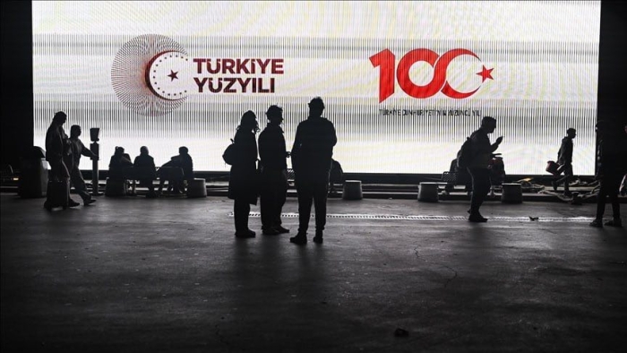 Turkiya Respublikasining 100 yilligi butun mamlakat bo‘ylab keng nishonlanmoqda