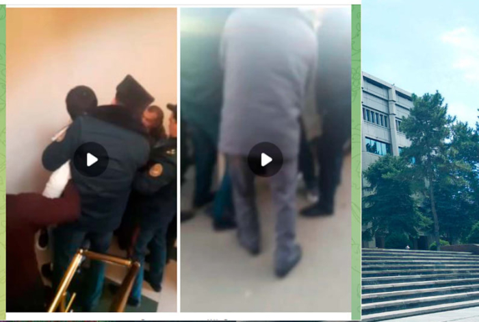 "Малика"да можаро: 19 ёшли йигит ИИВ ходимлари томонидан олиб кетилди