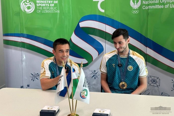 Shavkat Mirziyoyev Olimpiada chempionlariga qo‘ng‘iroq qildi