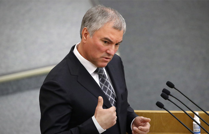 Volodin Zelenskiyga Kiyev nomini o‘zgartirishni taklif qildi