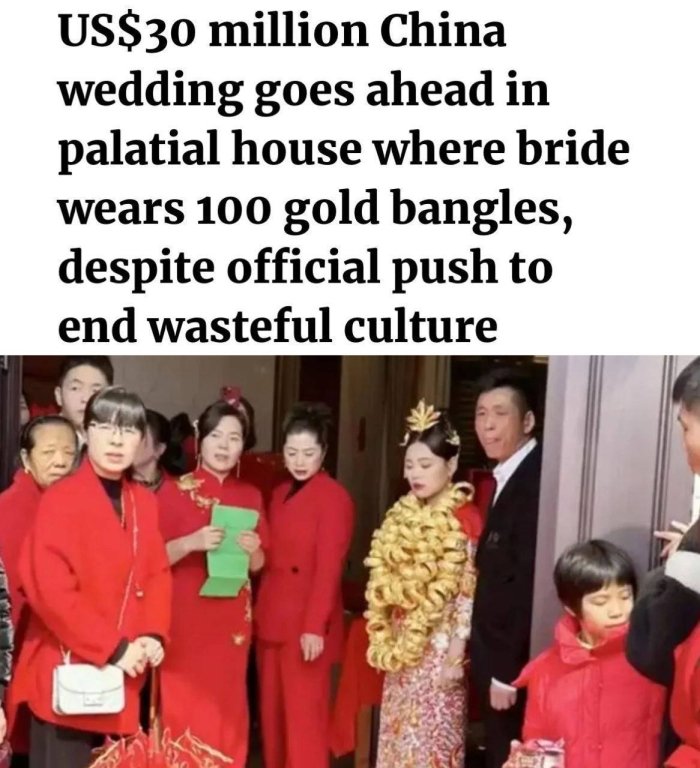 Хитойда дунёдаги энг қиммат тўй маросимларидан бири бўлиб ўтди