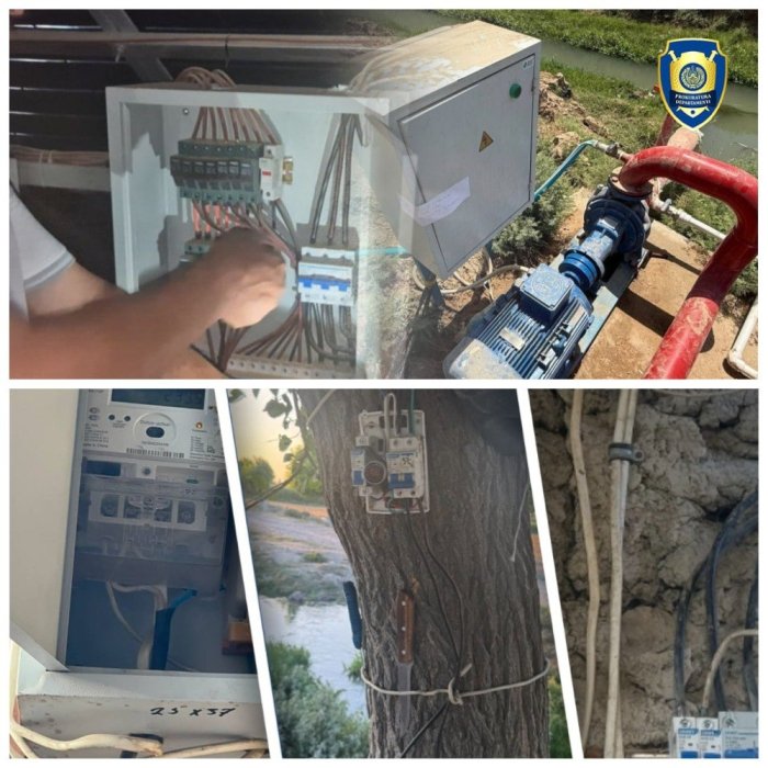 Энергия ресурсларини ўғирлаётганлар фош этилмоқда