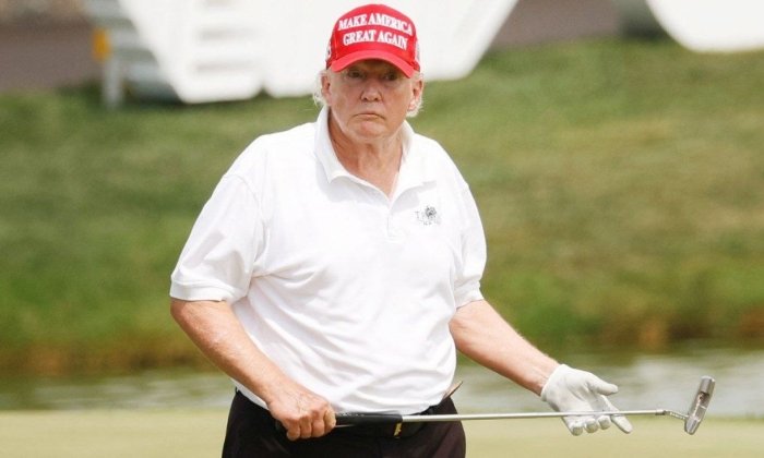 Доналд Трамп омма олдида кўриниш берди ва...