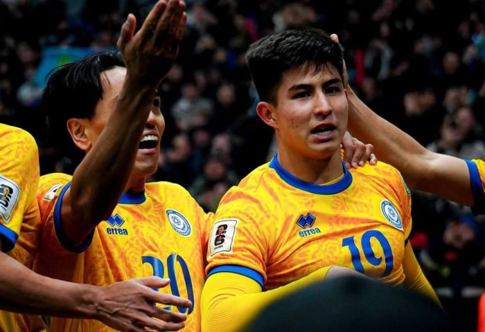 17 ёшли футболчи Қозоғистон футбол тарихида янги рекорд ўрнатди