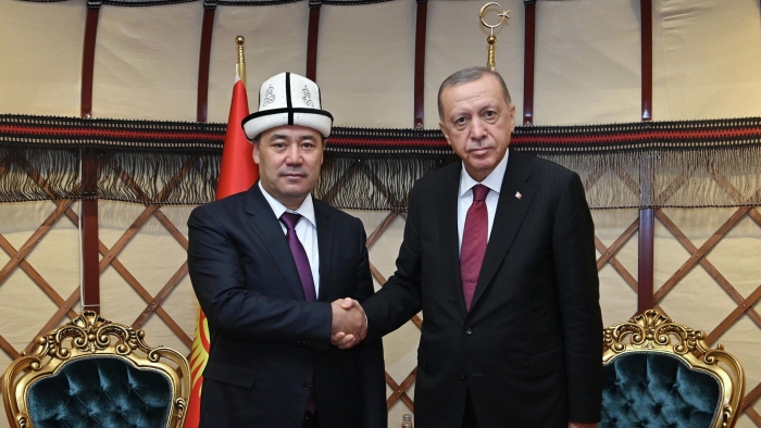  Sadir Japarov Turkiyada Erdog‘an bilan uchrashdi
