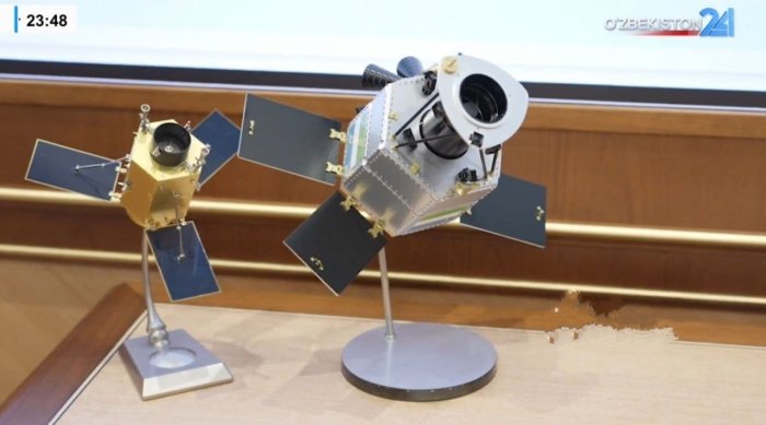 Ўзбекистоннинг биринчи сунъий йўлдоши кўриниши намойиш этилди