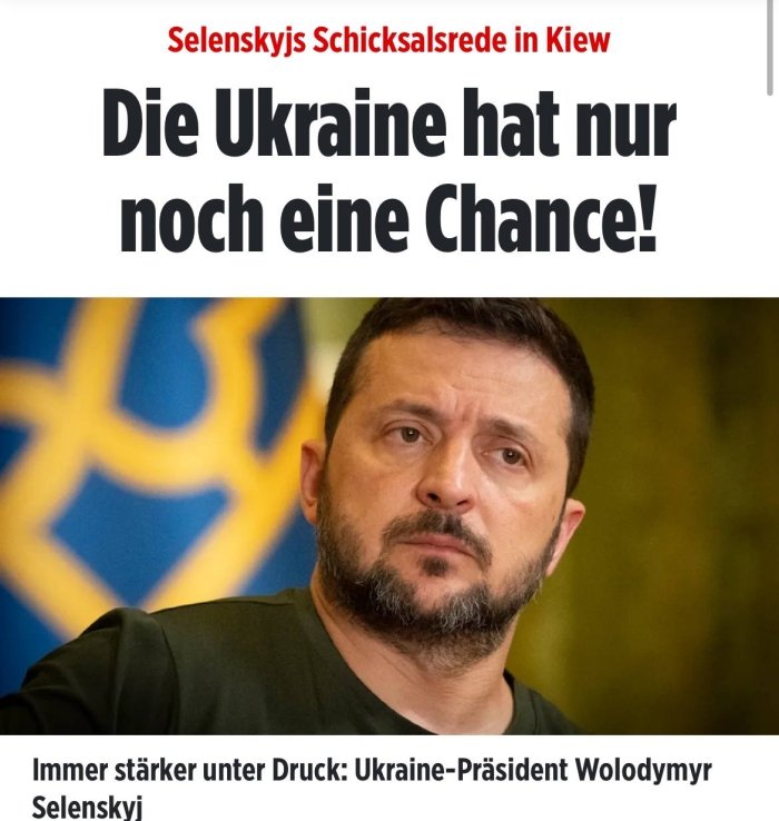 Bild: Zelenskiy frontning ayrim qismlarida o‘t ochishni to‘xtatishga rozi bo‘lgan