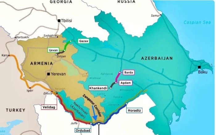 Арманистон Жанубий Кавказ орқали ўтадиган транзит йўлини ўзлаштириш ҳуқуқини АҚШга эксклюзив тарзда беришни режалаштирмоқда — Reuters 