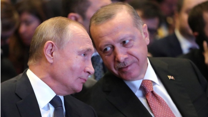 Putin va Erdo‘g‘on telefon orqali muloqot qildi