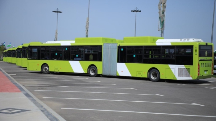 Bugundan poytaxtda 7 ta avtobus yangi yo‘nalishda harakatlanishni boshlaydi