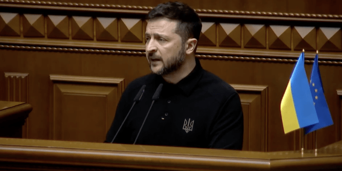 Zelenskiy Oliy Radaga «g‘alaba rejasi»ni taqdim etdi