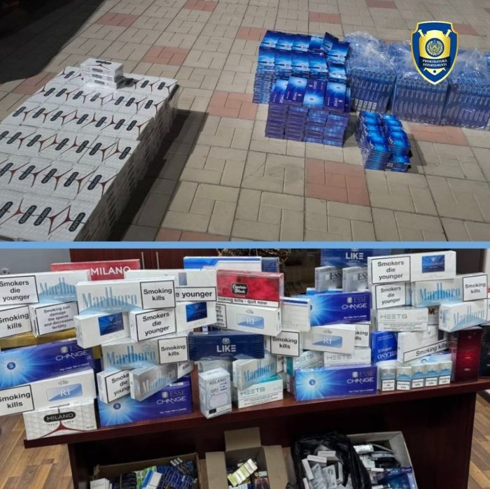 Тошкент вилояти ва Тошкент шаҳрида акциз маркасиз тамаки маҳсулотлари савдоси билан шуғулланиб келган шахслар ушланди