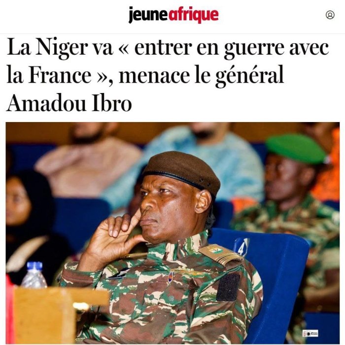 Niger Fransiya bilan urushga tayyorgarlik ko‘rmoqda