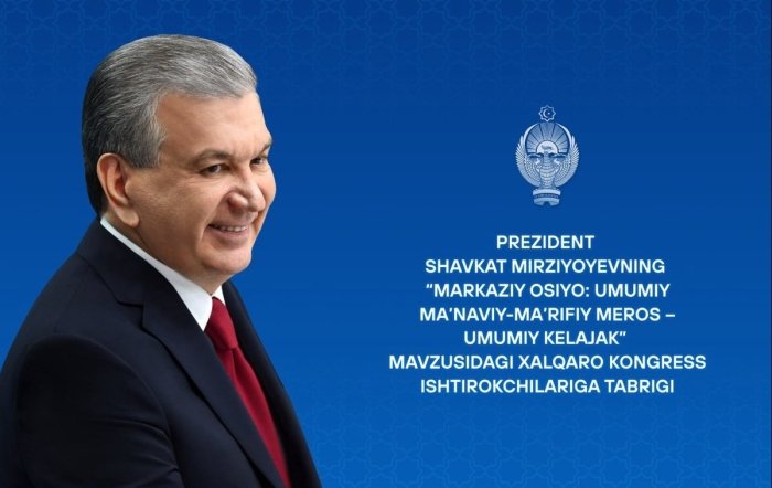 “Markaziy Osiyo: umumiy ma’naviy-ma’rifiy meros – umumiy kelajak” mavzusidagi xalqaro kongress ishtirokchilariga