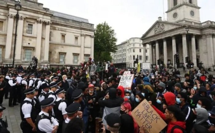 Лондонда Фаластинни қўллаб-қувватлашга чиққан 365 нафар митинг иштирокчиси қўлга олинди