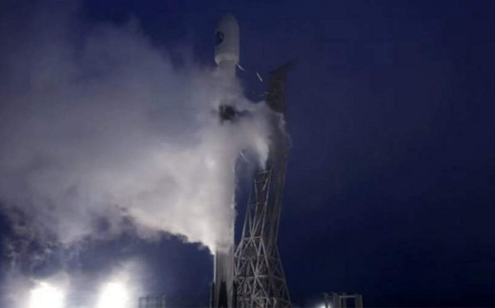 SpaceX АҚШ разведка эҳтиёжлари учун Falcon 9 ракетасини учирди SpaceX АҚШ разведка эҳтиёжлари учун Falcon 9 ракетасини учирди
