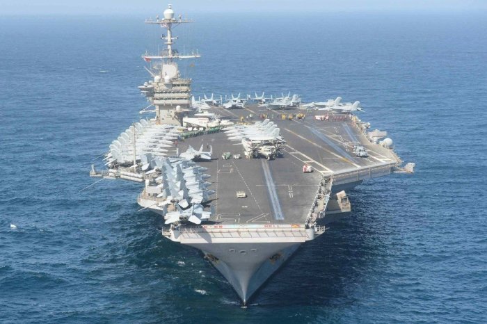 AQSh harbiy-dengiz kuchlarining USS Harry Truman yadroviy aviatashuvchi kemasi Yaqin Sharqqa yo‘l oldi