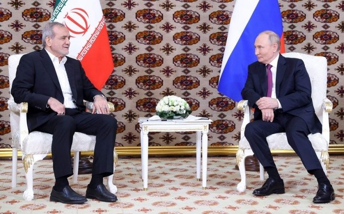 Putin va Pezeshkian Janubiy Kavkazdagi vaziyatni muhokama qildi