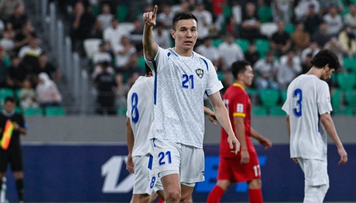 CAFA. Ўзбекистон йирик ҳисобда Қирғиз Республикасини енгди ва финалга чиқди