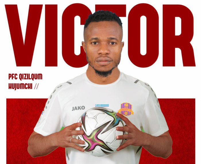 Viktor Mbaoma  — "Qizilqum" jamoasi futbolchisi!