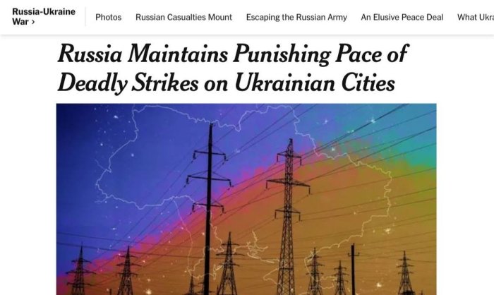 Ukrainaliklar qishda bo‘lajak katta hajmdagi elektr o‘chirilishiga tayyorgarlik ko‘rishlari kerak
