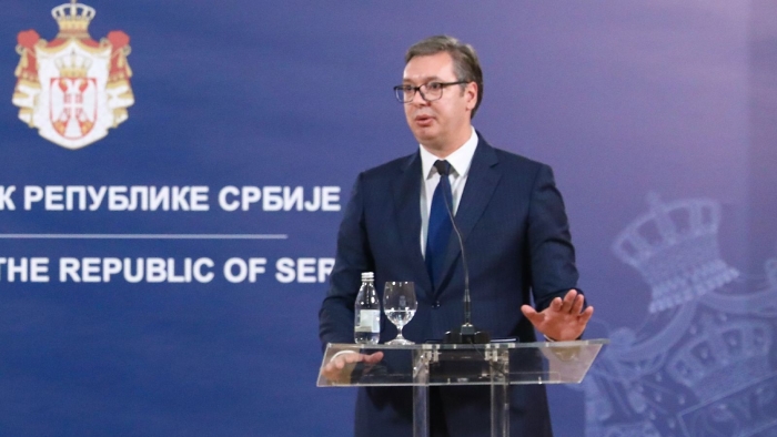 Сербия президенти Вучич: Косово бош вазири Курти маҳаллий Зеленский бўлишни орзу қилади