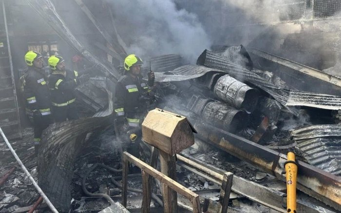 Эрон: бозорда ҳарбий вертолёт ҳалокатга учради, қурбонлар бор