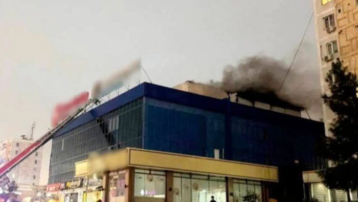 Toshkentdagi savdo majmuasida yong‘in chiqdi