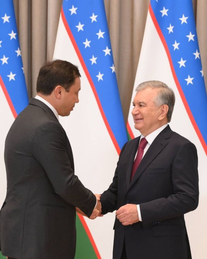 Prezident Shavkat Mirziyeyov Gennadiy Golovkin bilan uchrashdi