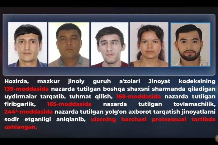 Taftish.uz tahririyati va DXX xodimlariga hukm o‘qildi!