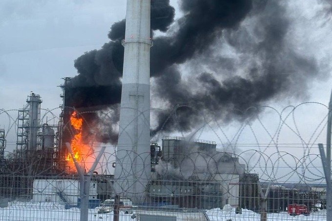 Rossiya janubida Ukraina dronining hujumi oqibatida port infratuzilmasi zarar ko‘rdi