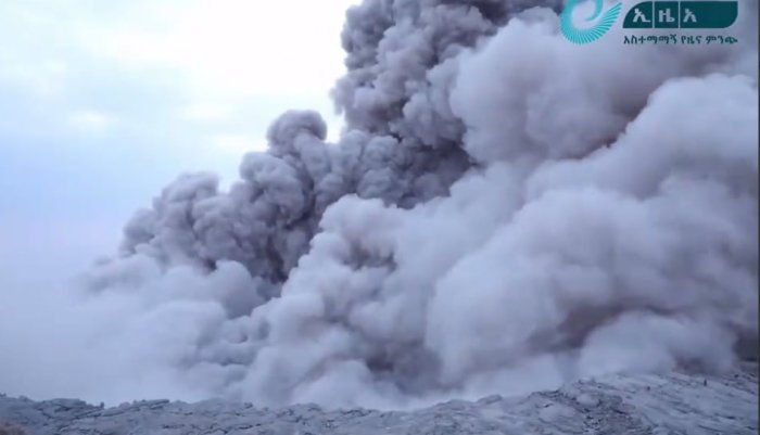 Эфиопияда 10 минг йилда илк бор уйқудаги вулқон отилди