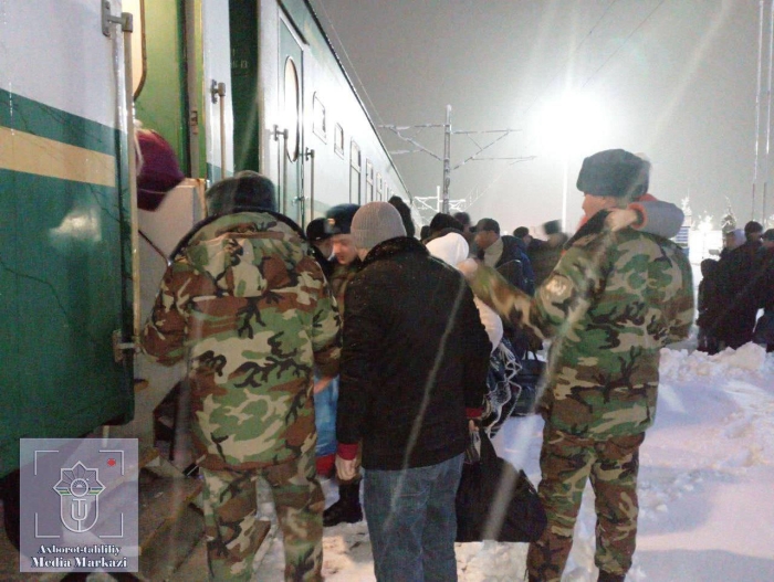“Қамчиқ” довонидан фуқароларни олиб ўтиш учун махсус поездлар ҳаракати йўлга қўйилади
