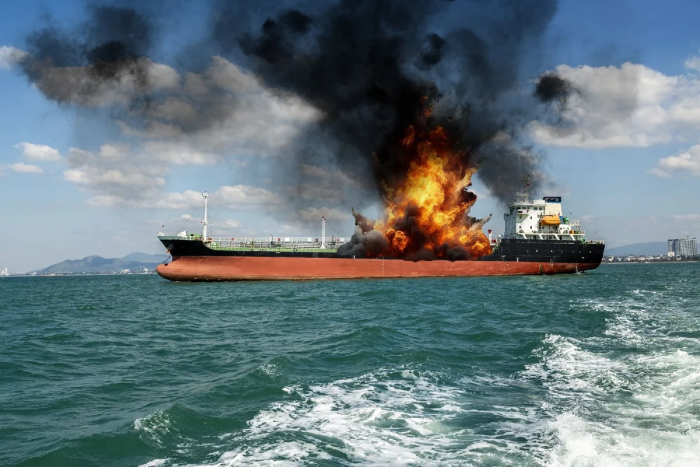 Dron Quvayt neft tankeriga zarba berdi