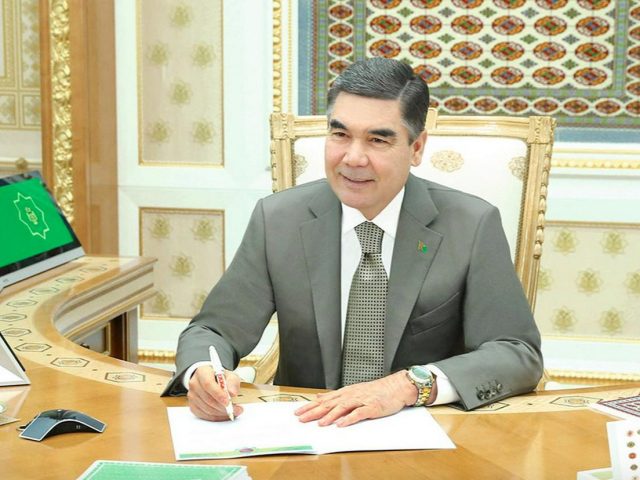 "Arqadag‘li xalq davri": Turkmanistonda 2022 yil shiori ma’lum bo‘ldi