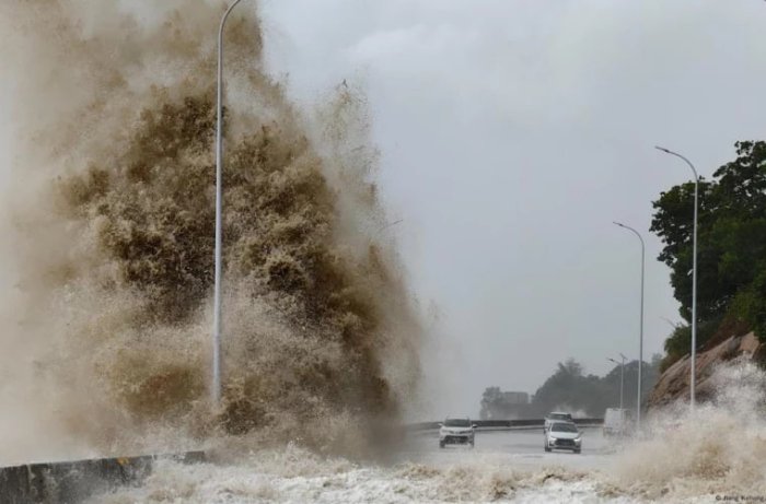 "Ко-Мэй" тўфони Шанхайга етиб келди