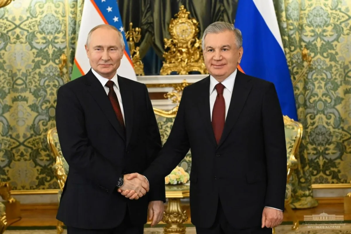 Шавкат Мирзиёев Путин билан Ўзбекистон ва Россия ўртасидаги муносабатларни муҳокама қилди