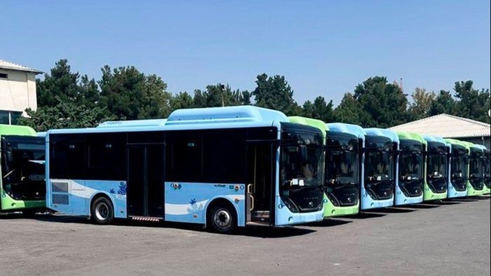 Фарғонага қўшимча 24 дона «YUTONG» автобуслари олиб келинди