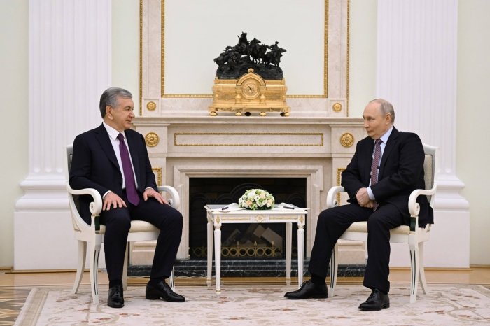 O‘zbekiston va Rossiya prezidentlari ikki tomonlama munosabatlarning dolzarb masalalarini muhokama qildi