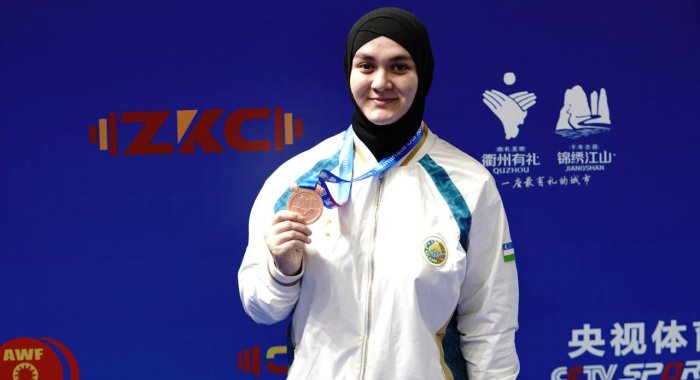 Осиё чемпионатида ҳамюртимиз бронза медалига эга чиқди Осиё чемпионатида ҳамюртимиз бронза медалига эга чиқди