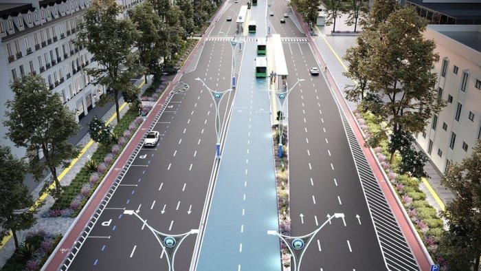 7 октябрдан Шота Руставели кўчасида ҳаракат тикланади, фақат...