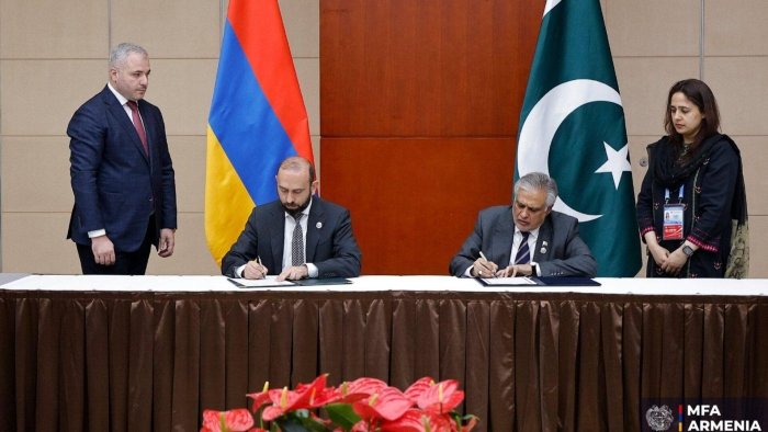 Armaniston va Pokiston diplomatik aloqalar o‘rnatdi