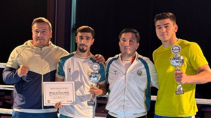 Боксчиларимиз “Eindhoven cup” турнирида 2 та олтин медални қўлга киритишди Боксчиларимиз “Eindhoven cup” турнирида 2 та олтин медални қўлга киритишди