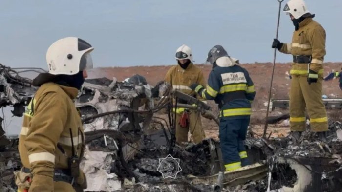 AZAL samolyoti halokatga uchragan joyda yana bir qora quti topildi