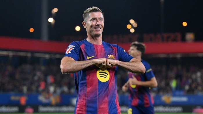 Levandovski Messi va Ronalduning tarixiy natijasini takrorladi