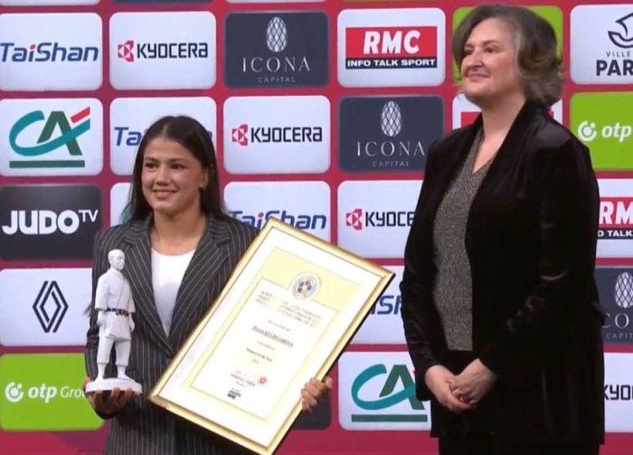 Диёра Келдиёрованинг Ута Абэ устидан ғалабаси "Йил воқелиги" деб топилди