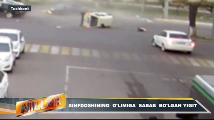 Toshkentda o‘quvchi akasining mashinasida YTH sodir etib, sinfdoshining o‘limiga sabab bo‘ldi
