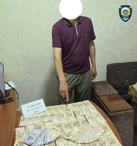 Andijonda 680 ming so‘mlik qarzdorlikni 34 mln so‘m deb ko‘rsatgan elektromontyor ushlandi