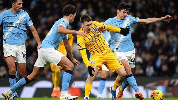 Англия чемпионати. Абдуқодир Ҳусанов тўлиқ ҳаракат қилган учрашувда «Манчестер Сити» «Брайтон» билан дуранг ўйнади (ВИДЕО)